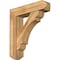 Ekena Millwork Olympic Craftsman Rough Sawn Bracket w/ Offset Brace, Western Red Cedar, 8"W x 32"D x 36"H BKT0806X32X36OLY04RWR - alternate 1